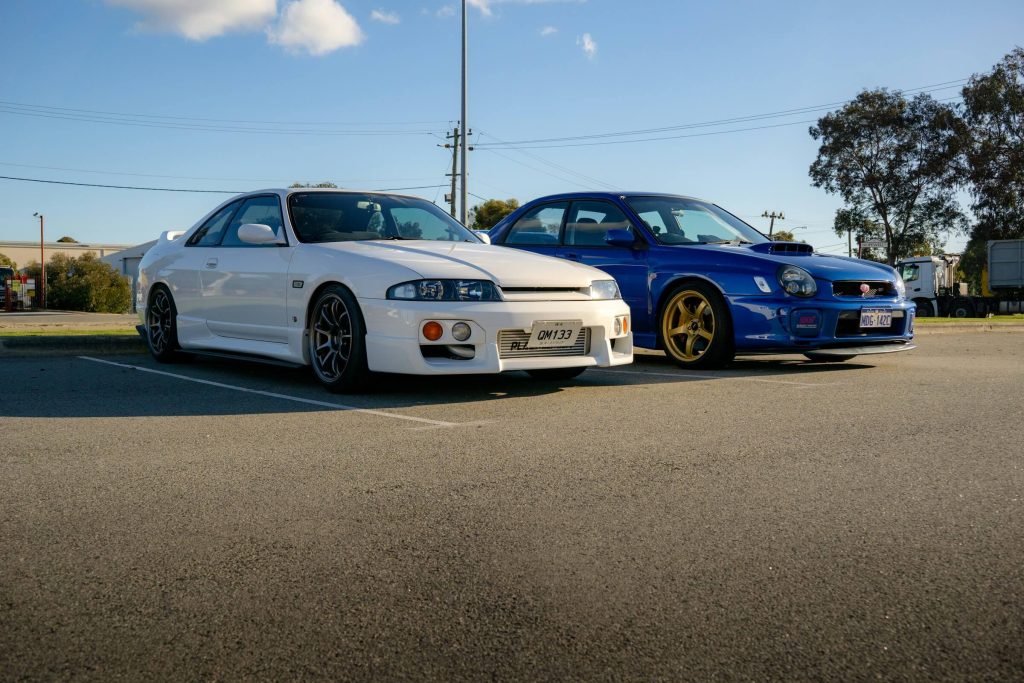 remap warrington 9 two japanese sports cars parked